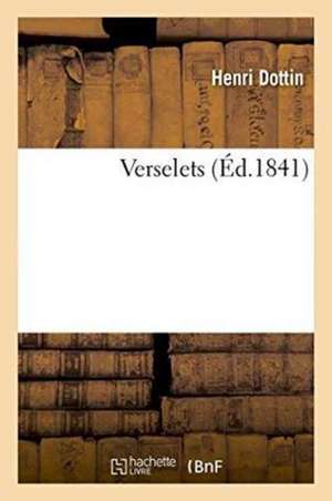 Verselets de Dottin