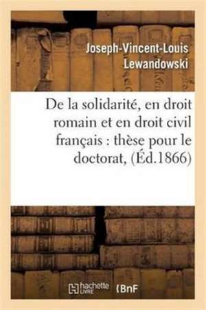 Thèse de Lewandowski