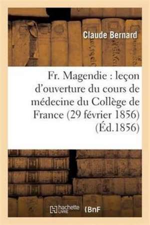 Fr. Magendie de Claude Bernard