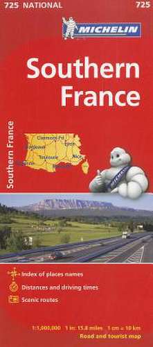 Michelin Southern France Map 725 de Michelin Travel & Lifestyle