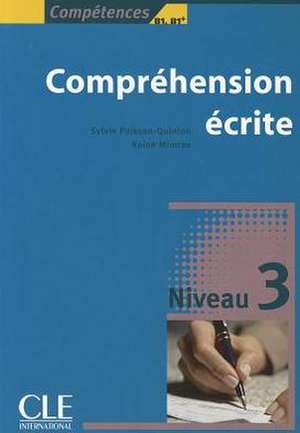 Competences Written Comprehension Level 3: Niveau 2 de Reine Mimran