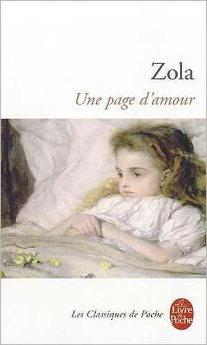 Une Page D Amour de Emile Zola