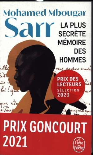 La Plus secrète mémoire des hommes de Mohamed Sarr