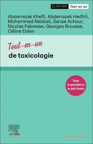 Tout-en-un de toxicologie de Abderrezak KHELFI