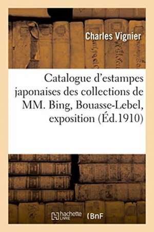 Catalogue d'Harunobu, Koriusaï, Shunsho, Estampes Japonaises Primitives de Charles Vignier