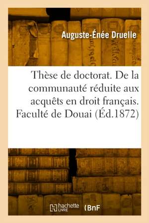 Thèse de doctorat. De la loi Cincia en droit romain de Auguste-Énée Druelle