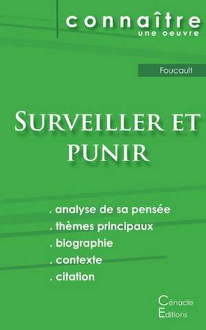 Fiche de lecture Surveiller et Punir de Michel Foucault (Analyse philosophique de référence et résumé complet) de Michel Foucault