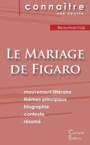 Fiche de lecture Le Mariage de Figaro de Beaumarchais (Analyse littéraire de référence et résumé complet) de Beaumarchais