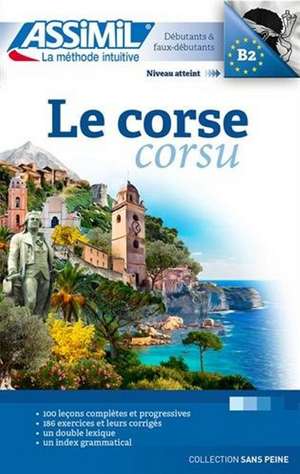 Le Corse Livre: Niveau A1-B2 Mthode d'apprentissage de corse de Pascal Marchetti