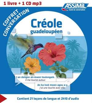 Coffret de Conversation Creole Guadelopeen (Guide + 1 CD MP3) de Hector Poullet