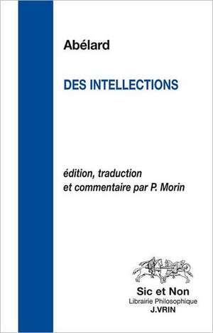 Des Intellections de P. Morin