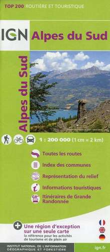 Alpes du Sud 1 : 200 000