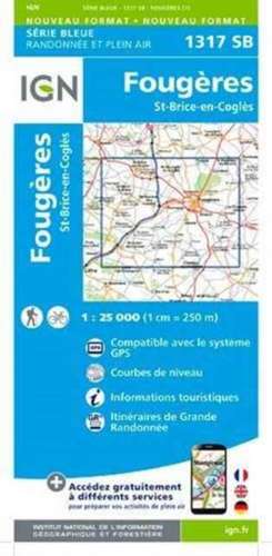 Fougeres St.Brice 1 : 25 000