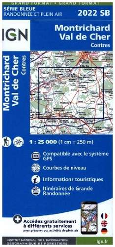 2022SB Montrichard-Contres - Val de Cher 1 : 25 000