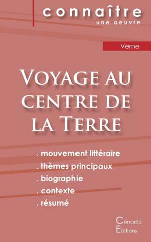 Fiche de lecture Voyage au centre de la Terre de Jules Verne (Analyse littéraire de référence et résumé complet) de Jules Verne