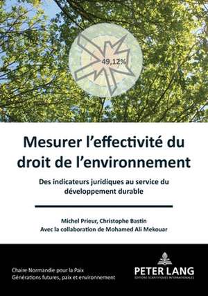 Mesurer l'Effectivite Du Droit de l'Environnement de Ali Mekouar