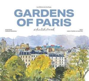 Garden of Paris sketchbook de Fabrice Moireau