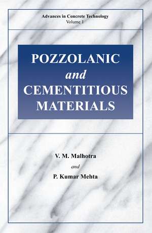 Pozzolanic and Cementitious Materials de V.M. Malhotra