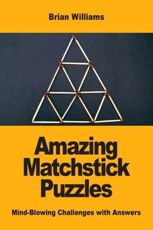 Amazing Matchstick Puzzles de Brian Williams