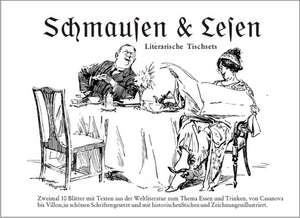 Schmausen und Lesen. 20 Tischsets