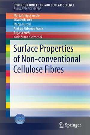 Surface Properties of Non-conventional Cellulose Fibres de Majda Sfiligoj Smole