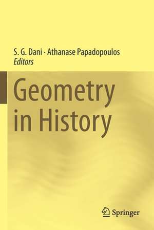 Geometry in History de S. G. Dani