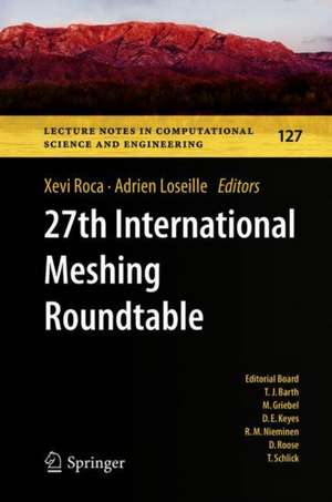 27th International Meshing Roundtable de Xevi Roca