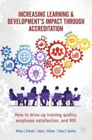 Increasing Learning & Development's Impact through Accreditation: How to drive-up training quality, employee satisfaction, and ROI de William J. Rothwell