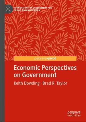 Economic Perspectives on Government de Keith Dowding