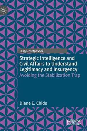 Strategic Intelligence and Civil Affairs to Understand Legitimacy and Insurgency: Avoiding the Stabilization Trap de Diane E. Chido