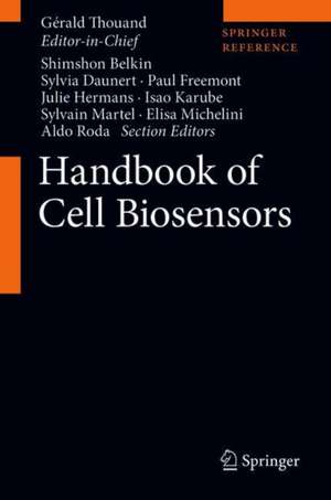 Handbook of Cell Biosensors de Gérald Thouand