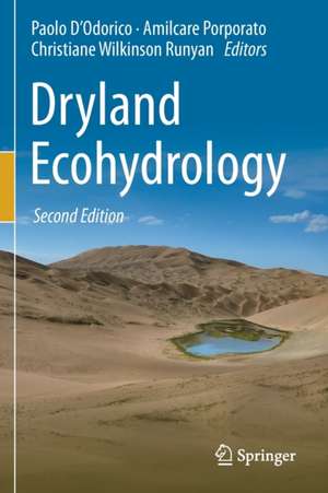 Dryland Ecohydrology de Paolo D'Odorico