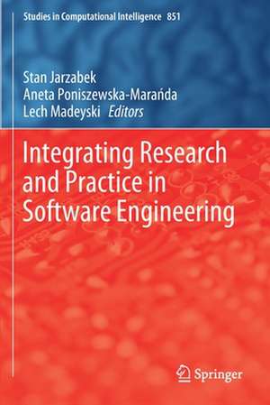 Integrating Research and Practice in Software Engineering de Stan Jarzabek