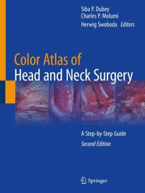 Color Atlas of Head and Neck Surgery: A Step-by-Step Guide de Siba P. Dubey