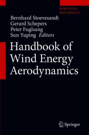 Handbook of Wind Energy Aerodynamics de Bernhard Stoevesandt