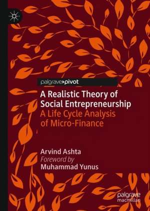 A Realistic Theory of Social Entrepreneurship: A Life Cycle Analysis of Micro-Finance de Arvind Ashta