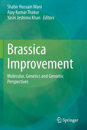 Brassica Improvement: Molecular, Genetics and Genomic Perspectives de Shabir Hussain Wani