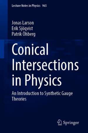 Conical Intersections in Physics: An Introduction to Synthetic Gauge Theories de Jonas Larson