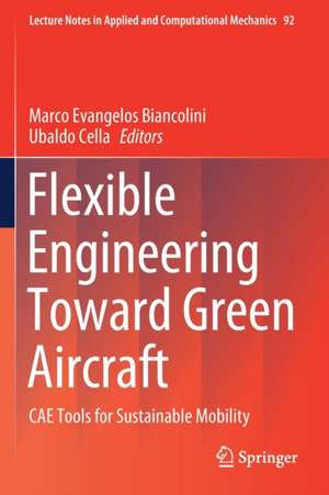 Flexible Engineering Toward Green Aircraft: CAE Tools for Sustainable Mobility de Marco Evangelos Biancolini