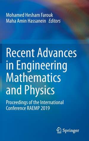 Recent Advances in Engineering Mathematics and Physics: Proceedings of the International Conference RAEMP 2019 de Mohamed Hesham Farouk