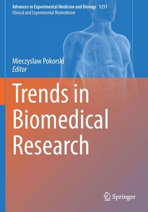 Trends in Biomedical Research de Mieczyslaw Pokorski