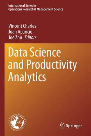 Data Science and Productivity Analytics de Vincent Charles