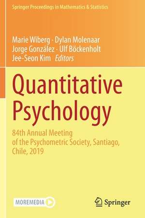 Quantitative Psychology: 84th Annual Meeting of the Psychometric Society, Santiago, Chile, 2019 de Marie Wiberg