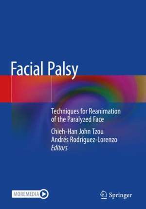 Facial Palsy: Techniques for Reanimation of the Paralyzed Face de Chieh-Han John Tzou