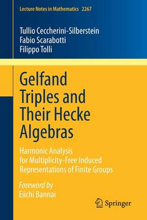 Gelfand Triples and Their Hecke Algebras: Harmonic Analysis for Multiplicity-Free Induced Representations of Finite Groups de Tullio Ceccherini-Silberstein