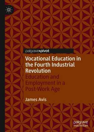 Vocational Education in the Fourth Industrial Revolution: Education and Employment in a Post-Work Age de James Avis