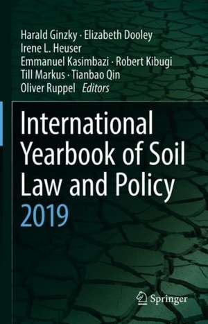 International Yearbook of Soil Law and Policy 2019 de Harald Ginzky