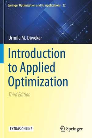 Introduction to Applied Optimization de Urmila M. Diwekar