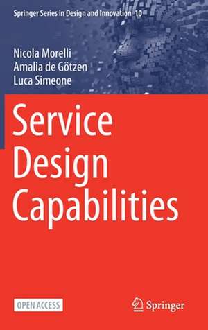 Service Design Capabilities de Nicola Morelli