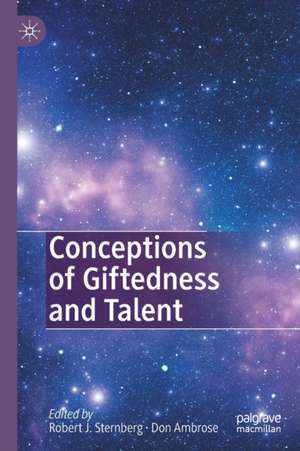 Conceptions of Giftedness and Talent de Robert J. Sternberg